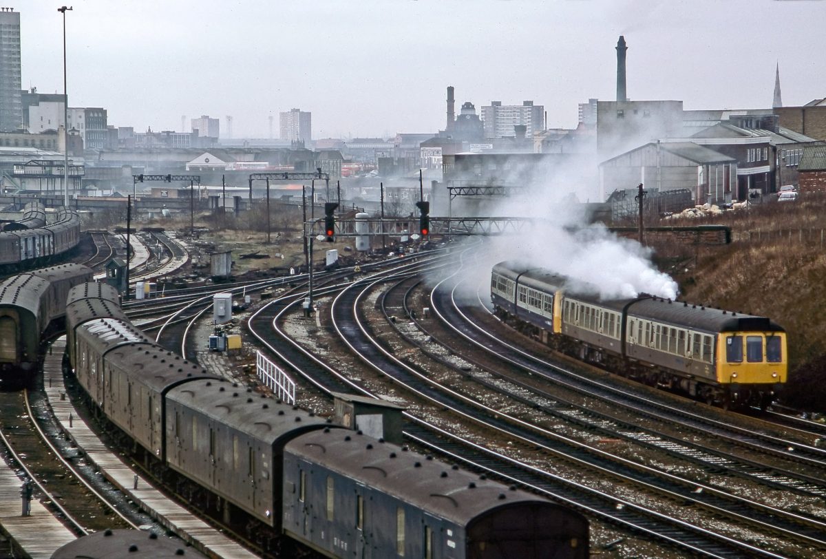 Manchester trains railways 1980s