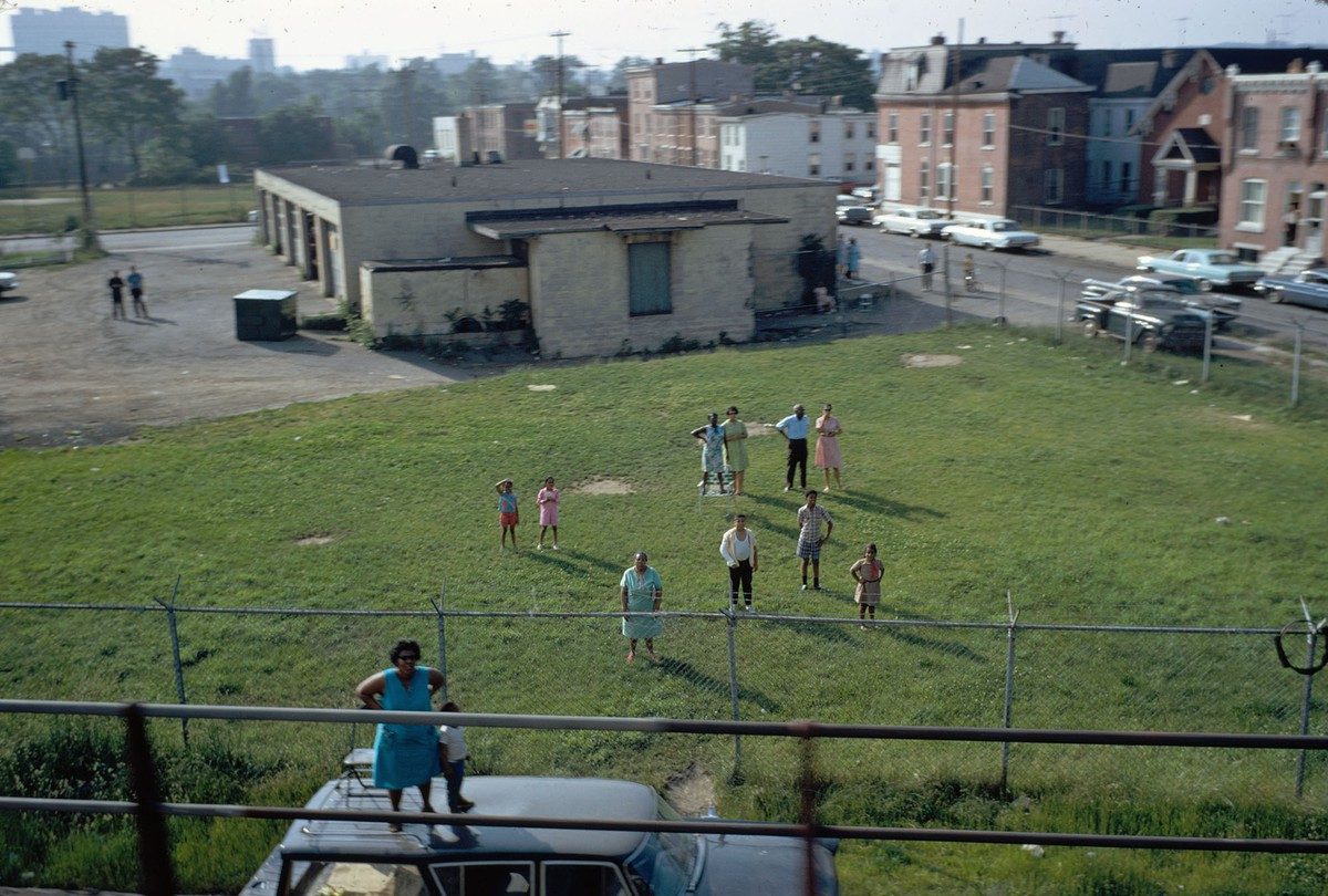 Mourners Watching Robert F. Kennedy's Funeral Train Pass By From New York City to Washington DC on June 8 1968