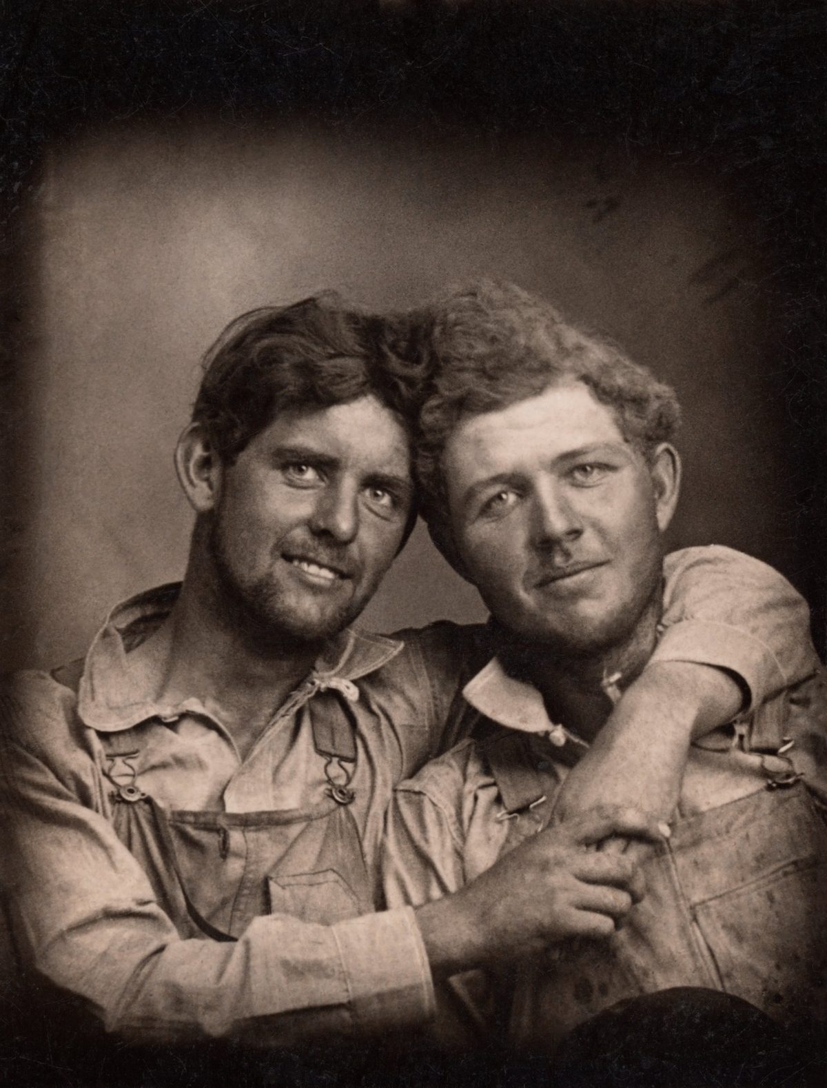 vintage gay snapshots men in love