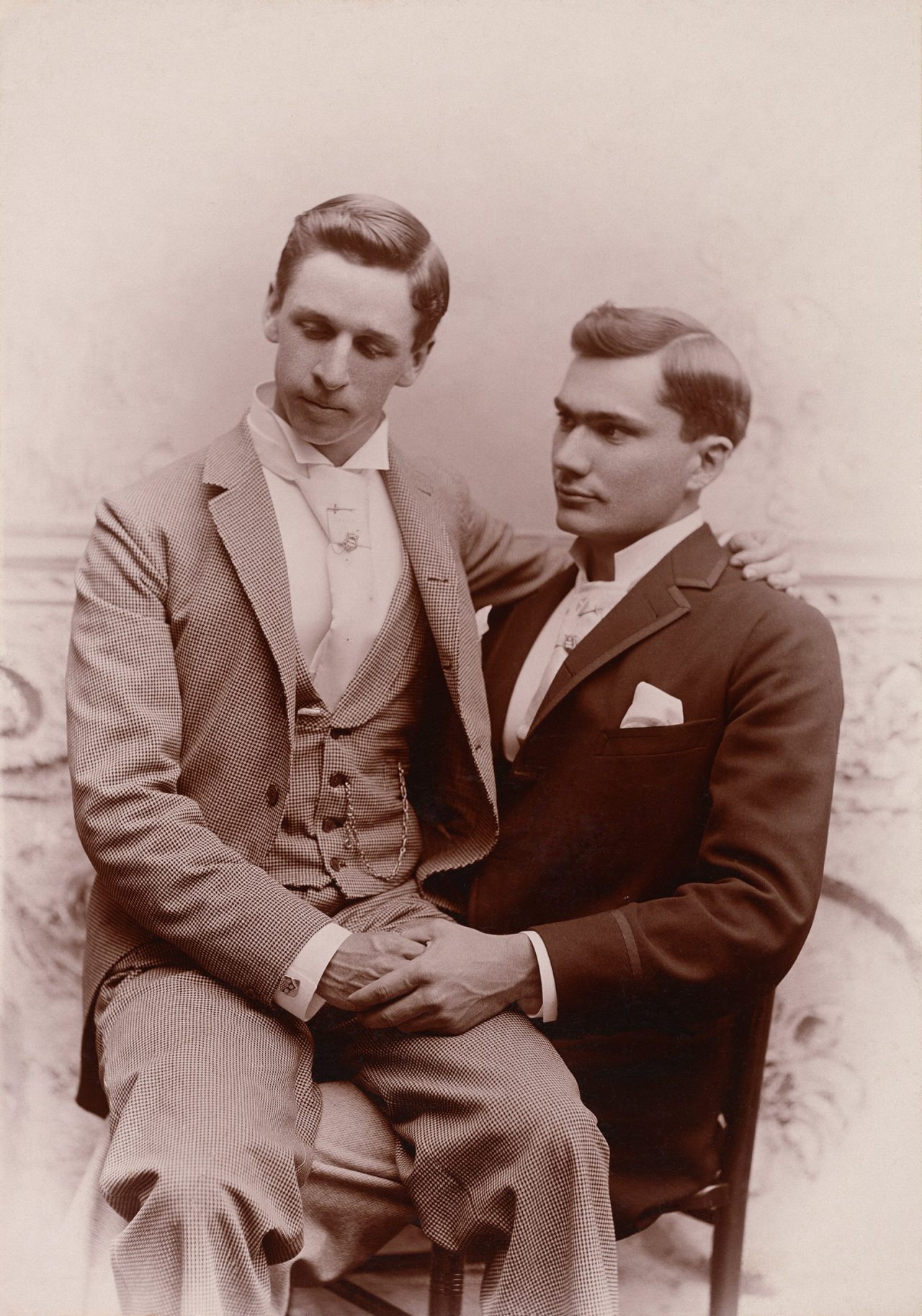 vintage gay snapshots men in love