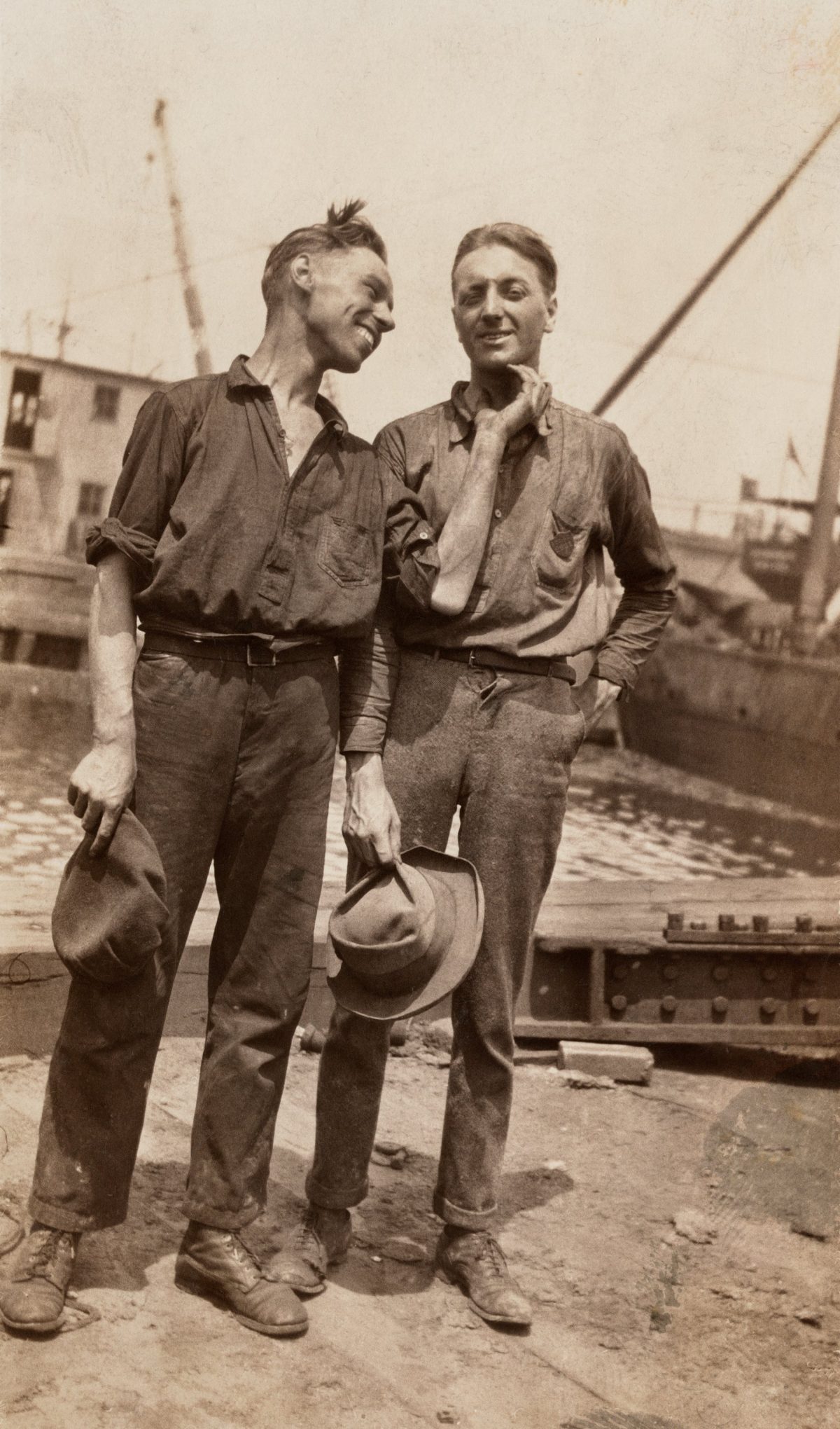 vintage gay snapshots men in love