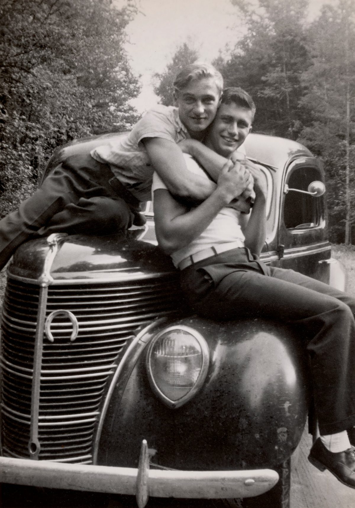 vintage gay snapshots men in love