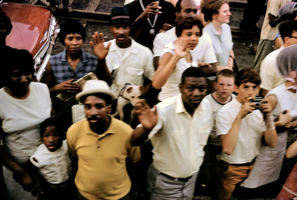 Mourners Watching Robert F. Kennedy's Funeral Train Pass By From New York City to Washington DC on June 8 1968