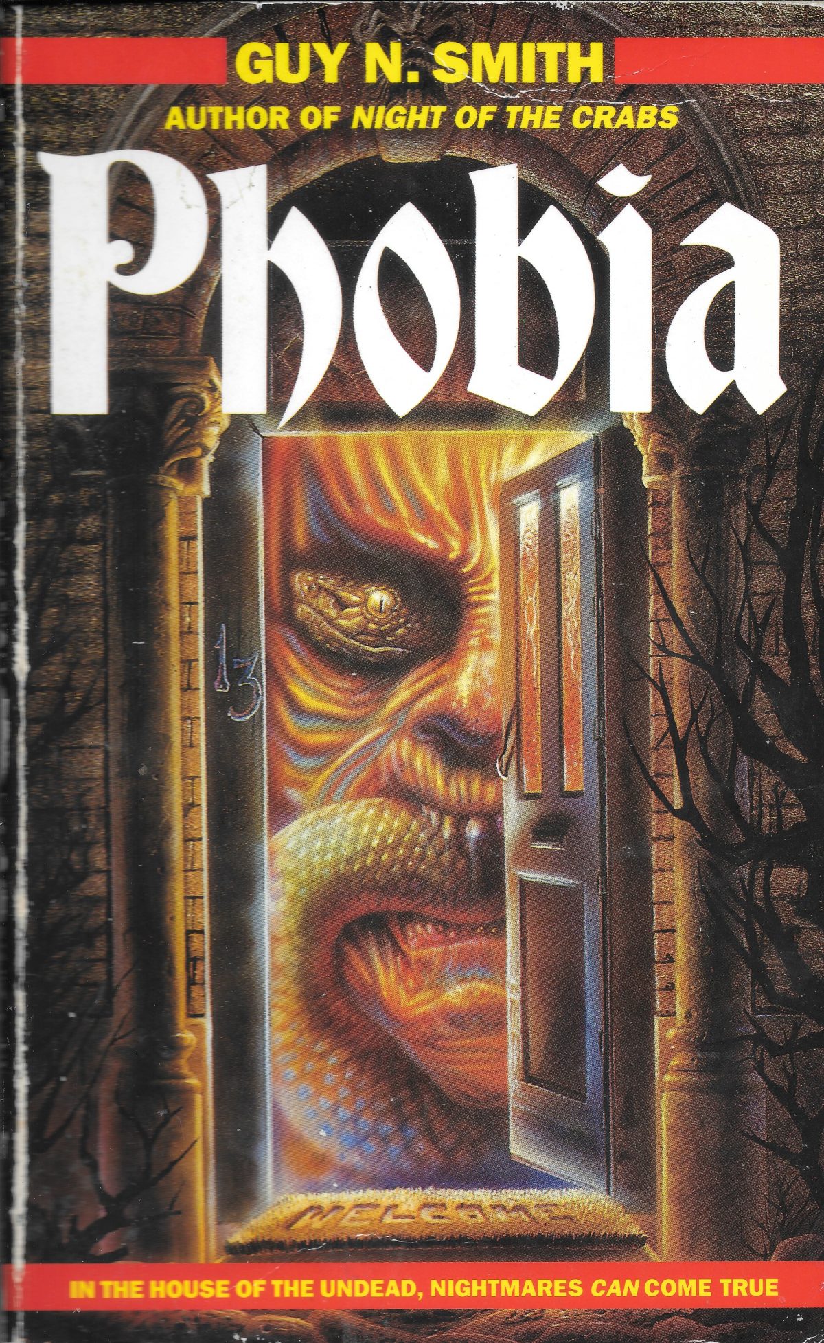 Guy N Smith, horror fictions, horror, books, Phobia