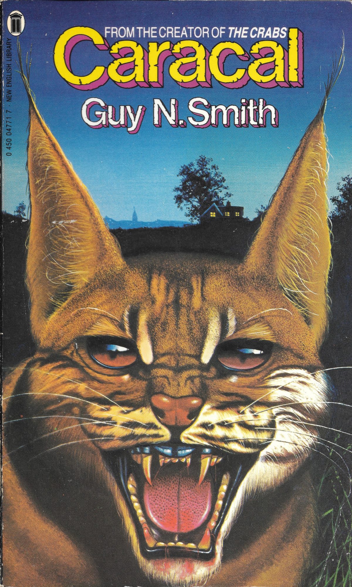 Guy N Smith, horror fictions, horror, books, Caracal