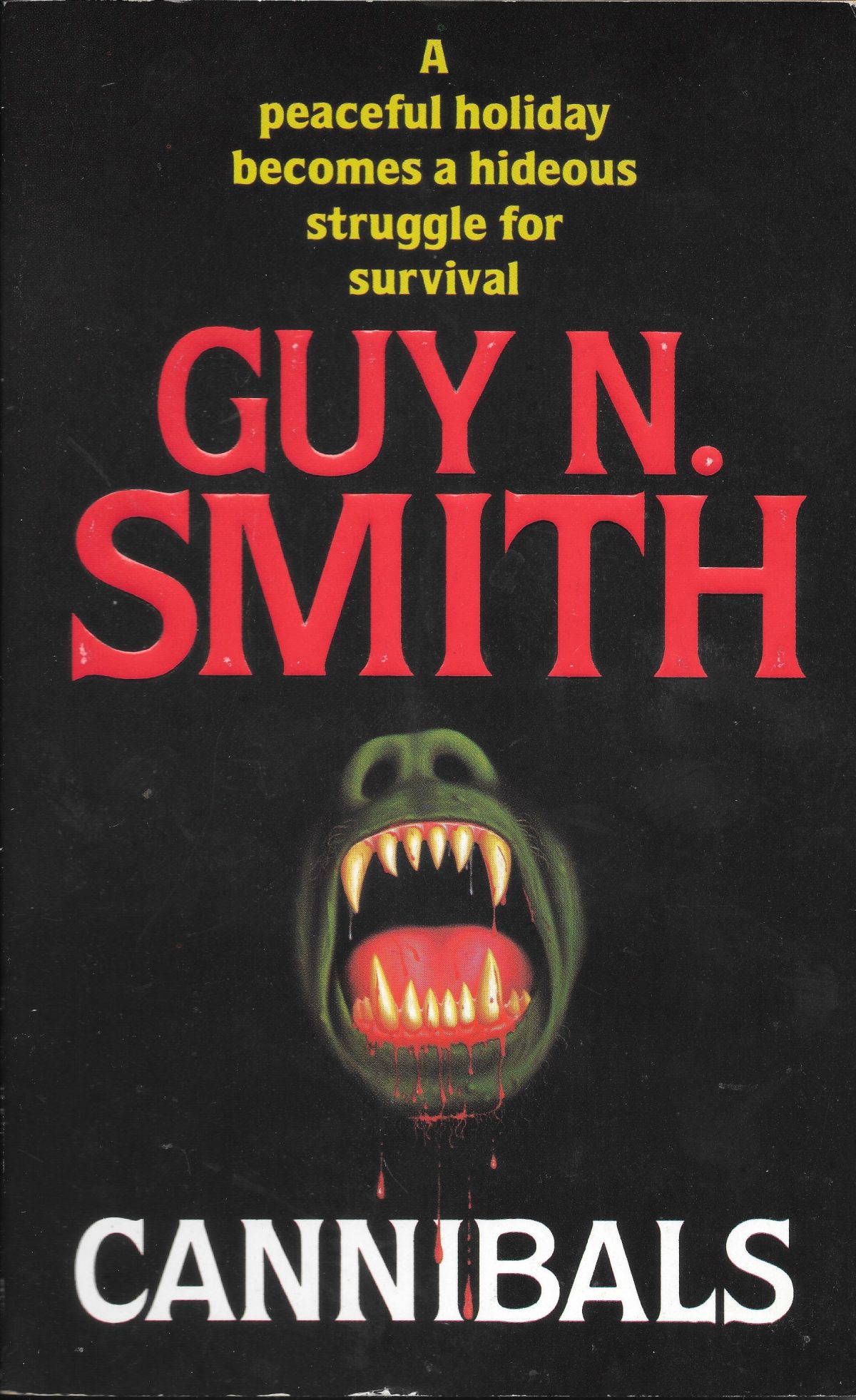 Guy N Smith, horror fictions, horror, books, Cannibals