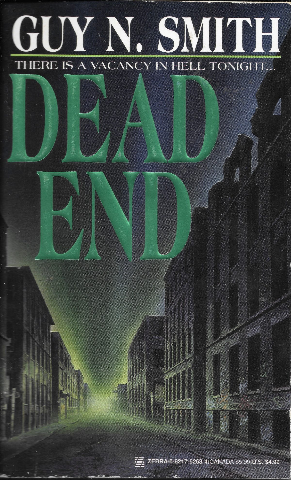 Guy N Smith, horror fictions, horror, books, Dead End