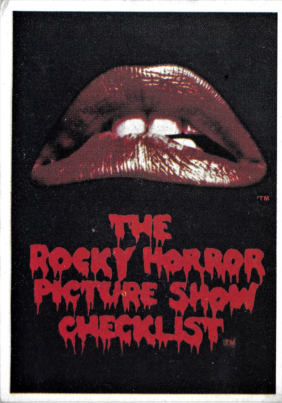 Rocky Horror Picture Show, cards, film, 