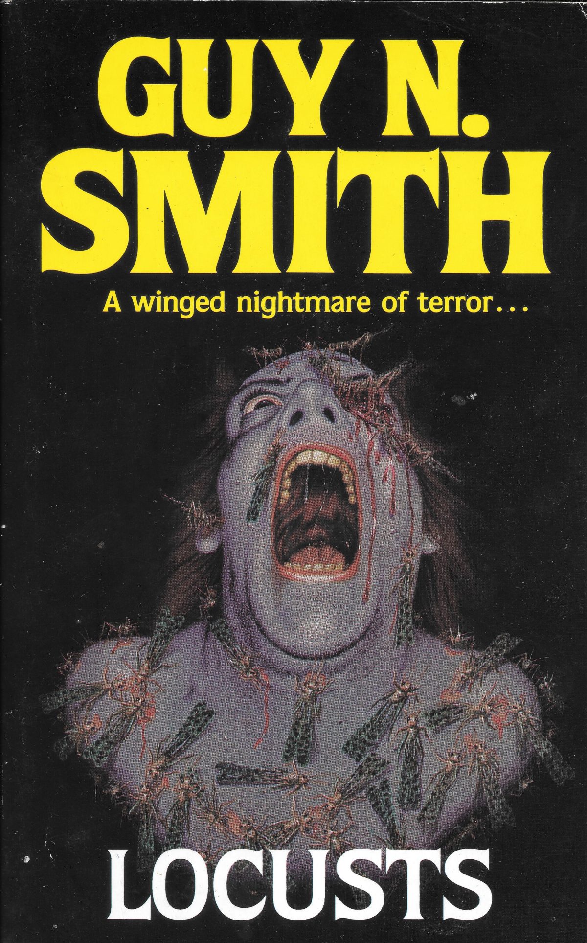 Guy N Smith, horror fictions, horror, books, Locusts