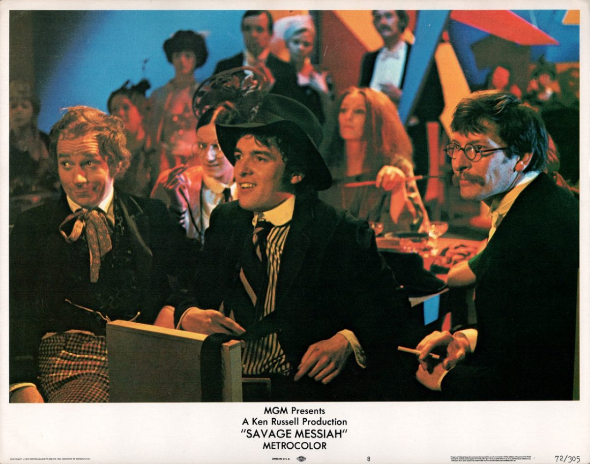 Ken Russell, Scott Anthony, Lindsay Kemp, Ben Aris, Savage Messiah, 1970s, art