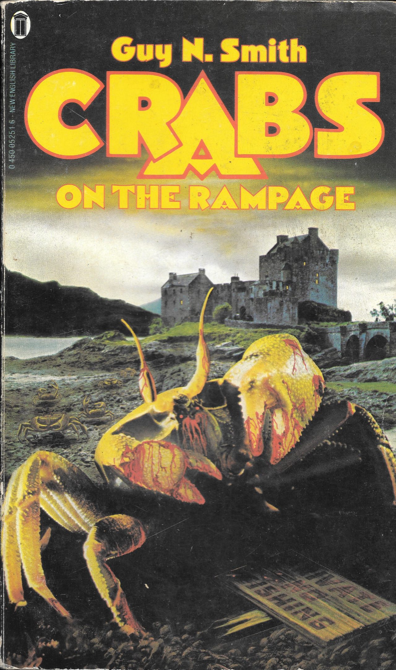 Guy N Smith, horror fictions, horror, books, Crabs on the Rampage