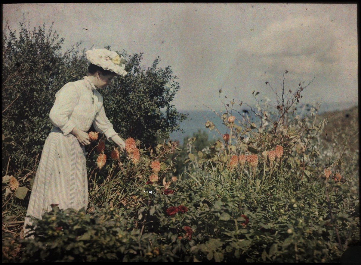 Gustave Gain Color Autochromes Bring The Past To Life
