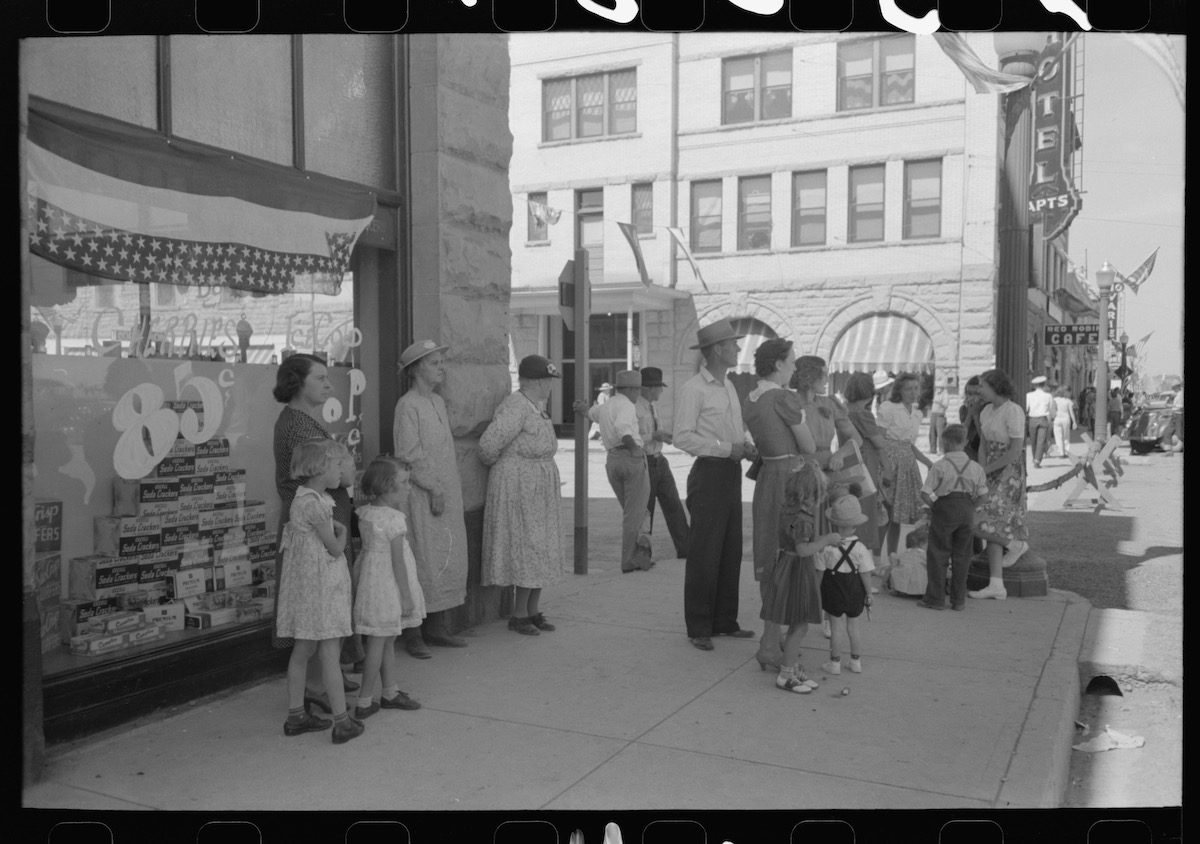 July Fourth Independence Day Vale Oregon 1941 Russell Lee