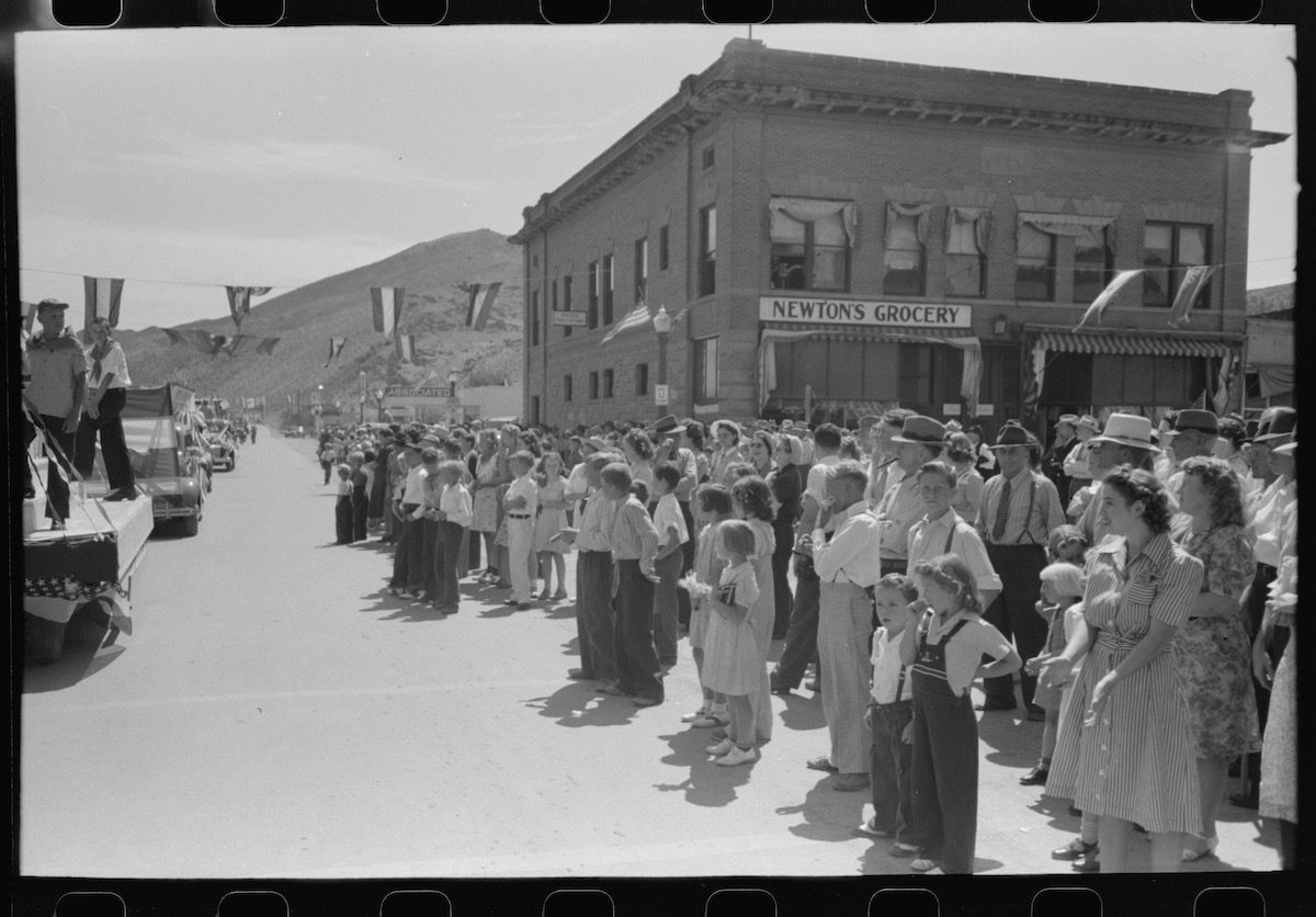 July Fourth Independence Day Vale Oregon 1941 Russell Lee