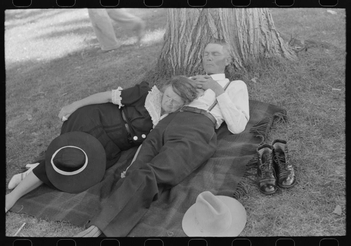 July Fourth Independence Day Vale Oregon 1941 Russell Lee