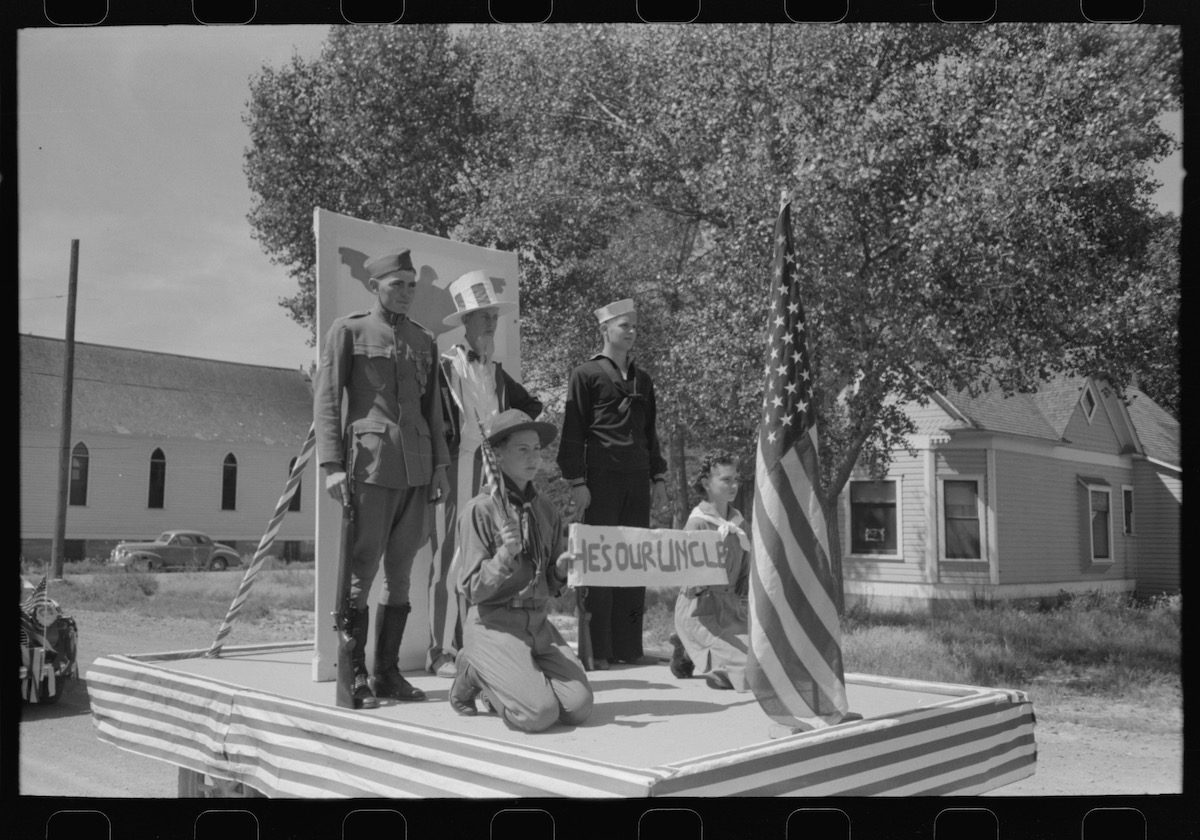 July Fourth Independence Day Vale Oregon 1941 Russell Lee