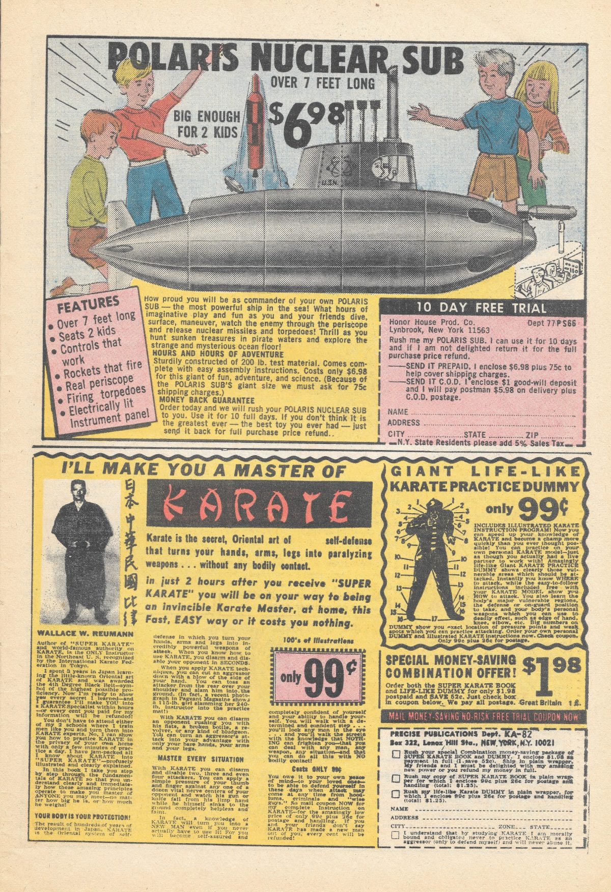 Seamonkey Comic Book Ad