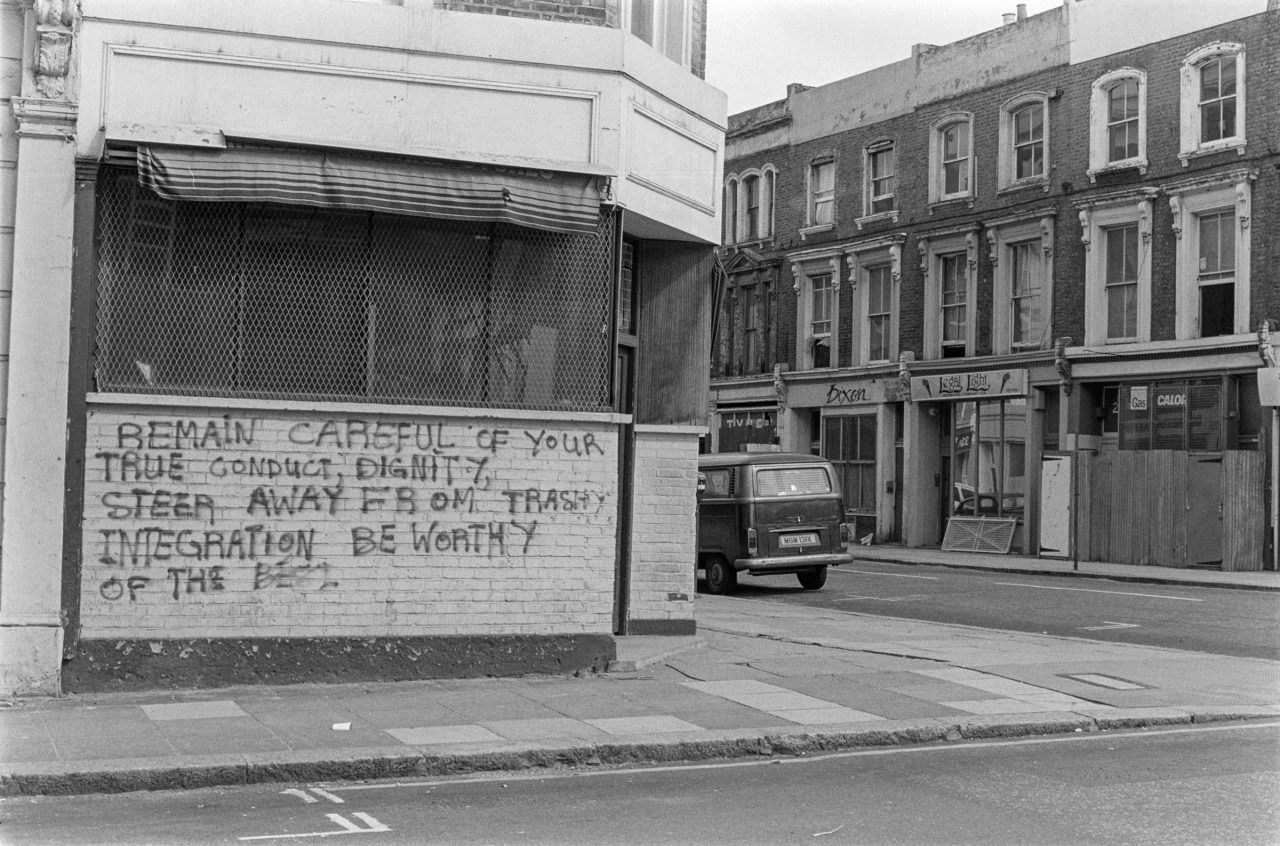 London graffiti 1980s