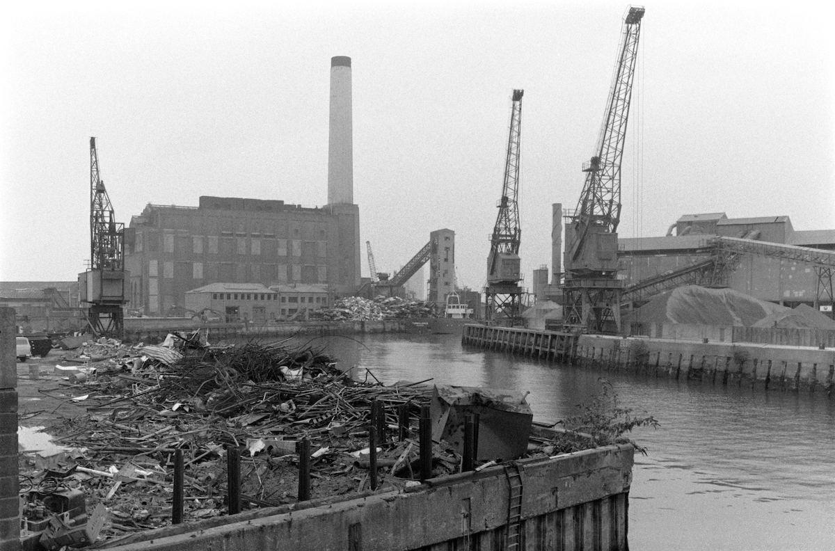 Deptford Creek, Creek Rd, Deptford, Greenwich, 1988