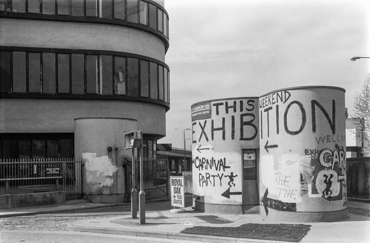 London graffiti 1980s