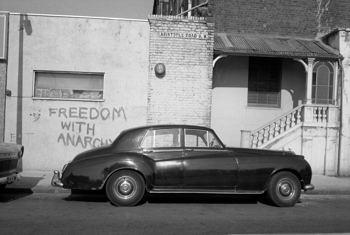 London graffiti 1980s