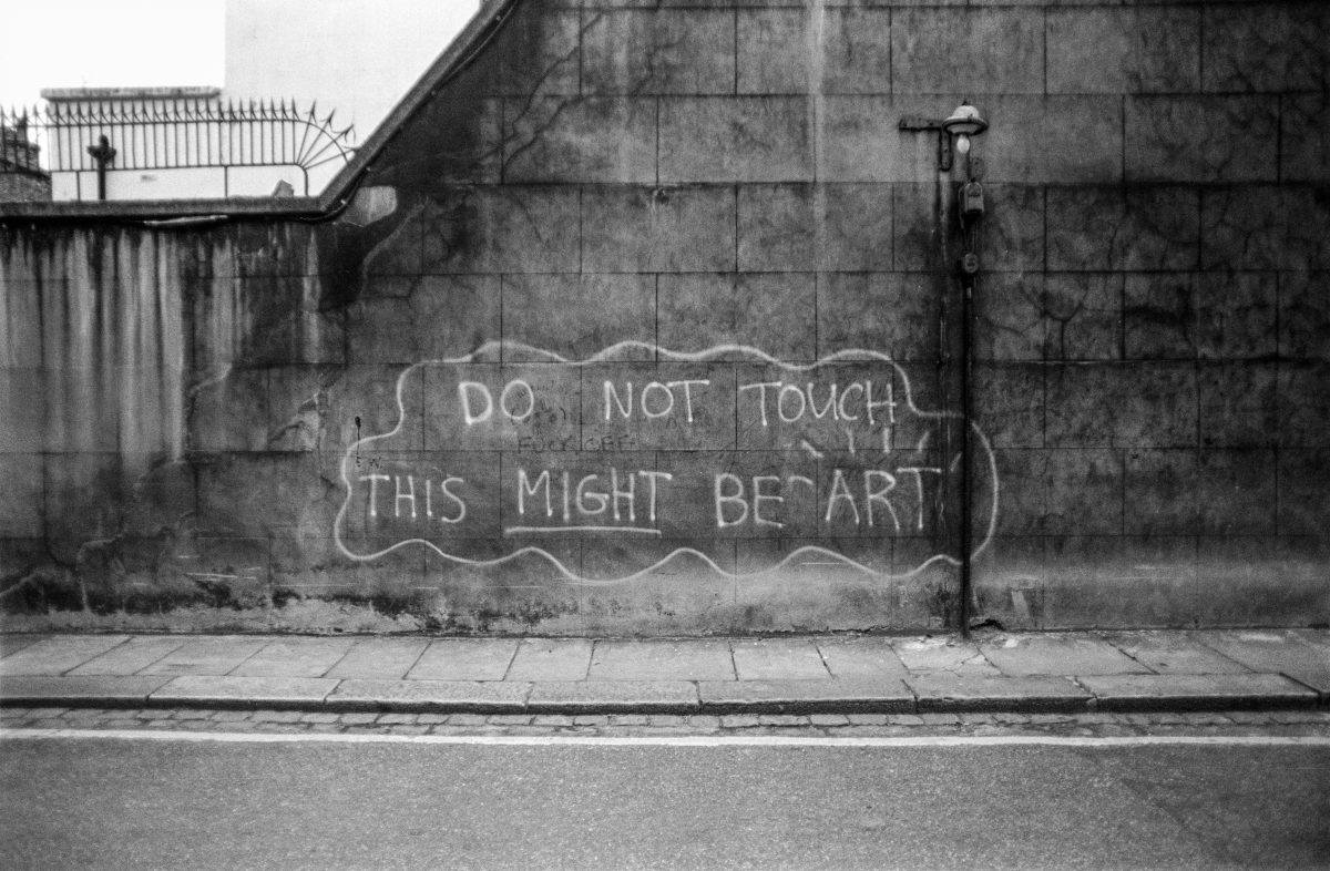 London graffiti 1980s