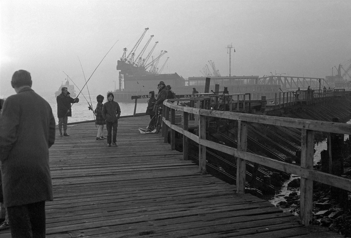 Pier, Island Wharf, Hull, 1973