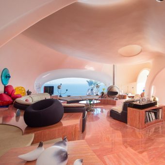 The Bubble Palace:  A Tour of Pierre Cardin’s Futuristic Home, Palais Bulles