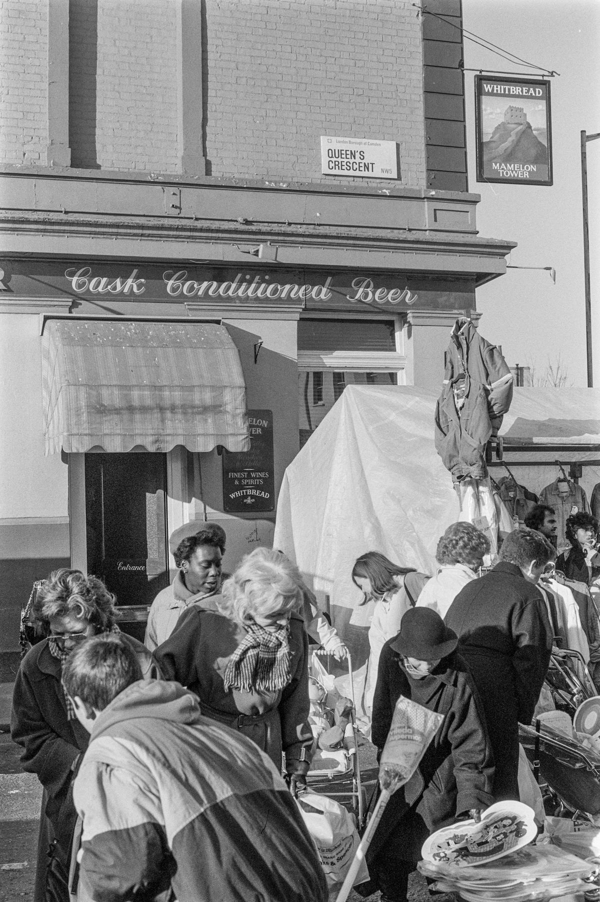 Camden Town Kentish Town london 1980s