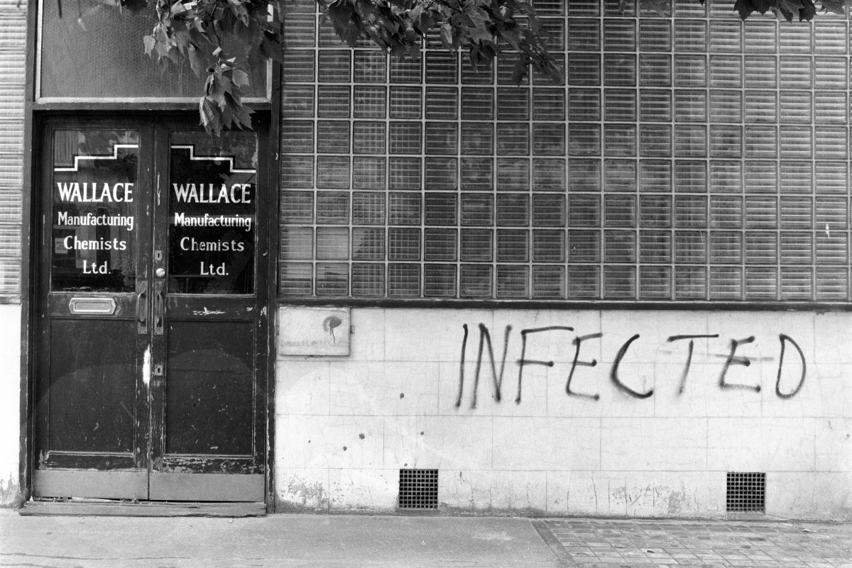 London graffiti 1980s