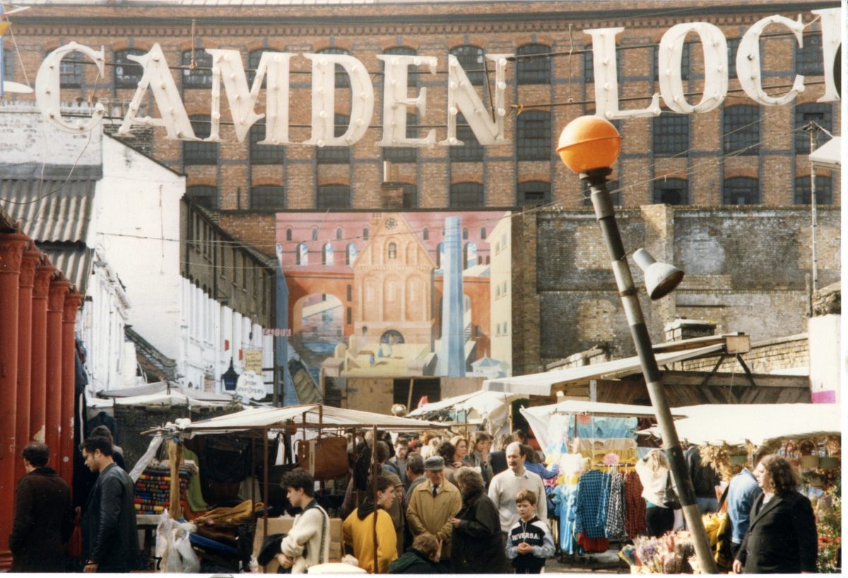 camden lock London 1980s