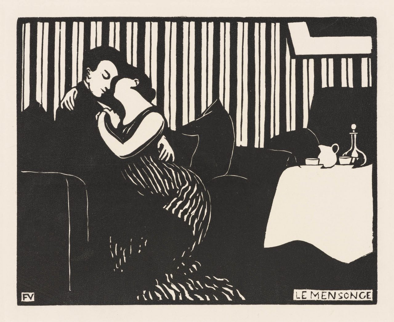 Felix Vallotton Intimicies Flashbak