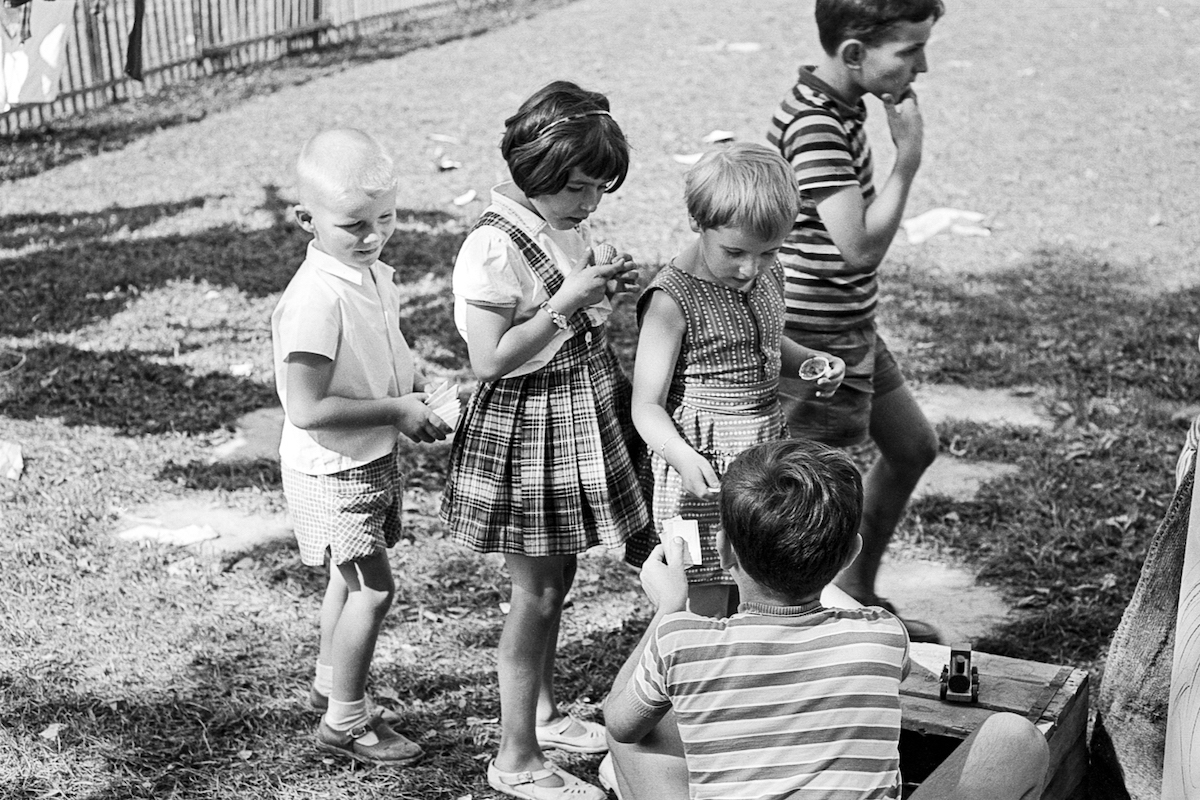 vintage snapshots children