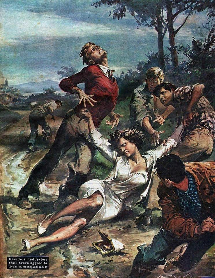 Walter Molino death art