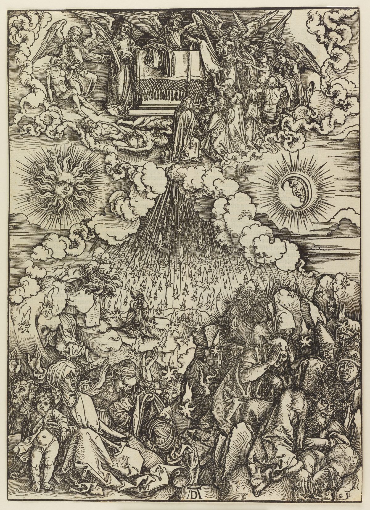 Albrecht Dürer, art, woodcuts, Apocalypse, religion, Bible