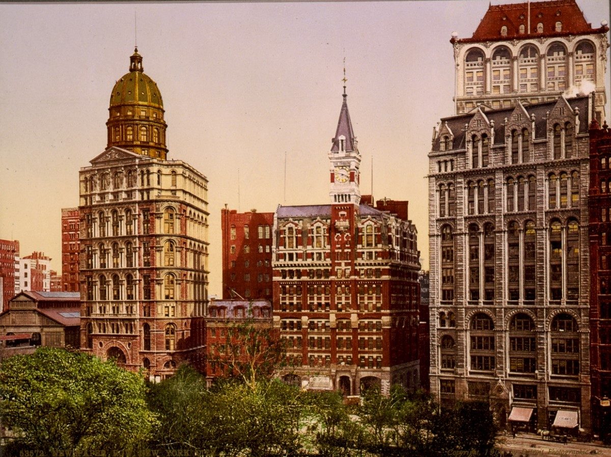 Autochromes, colour photography, New York, 1900s, photography