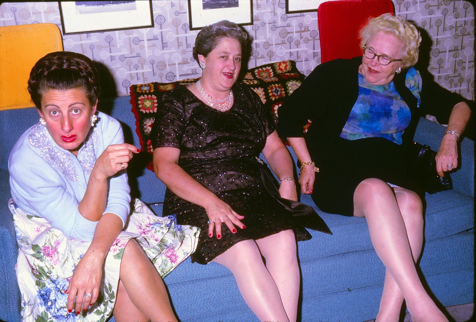 Stylish Middle Aged American Women From The S Flashbak