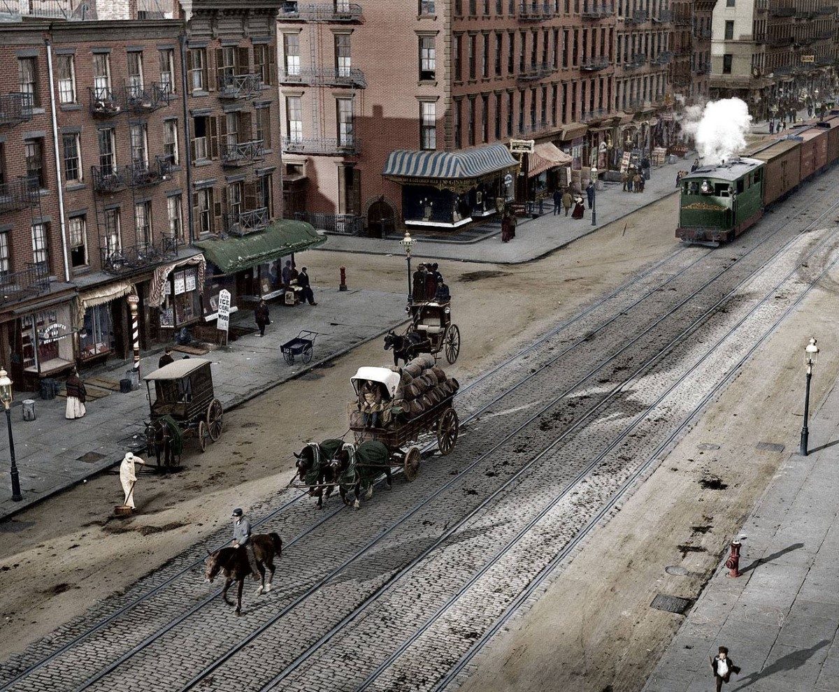 Early Colour Photographs of New York 1900-1930 - Flashbak