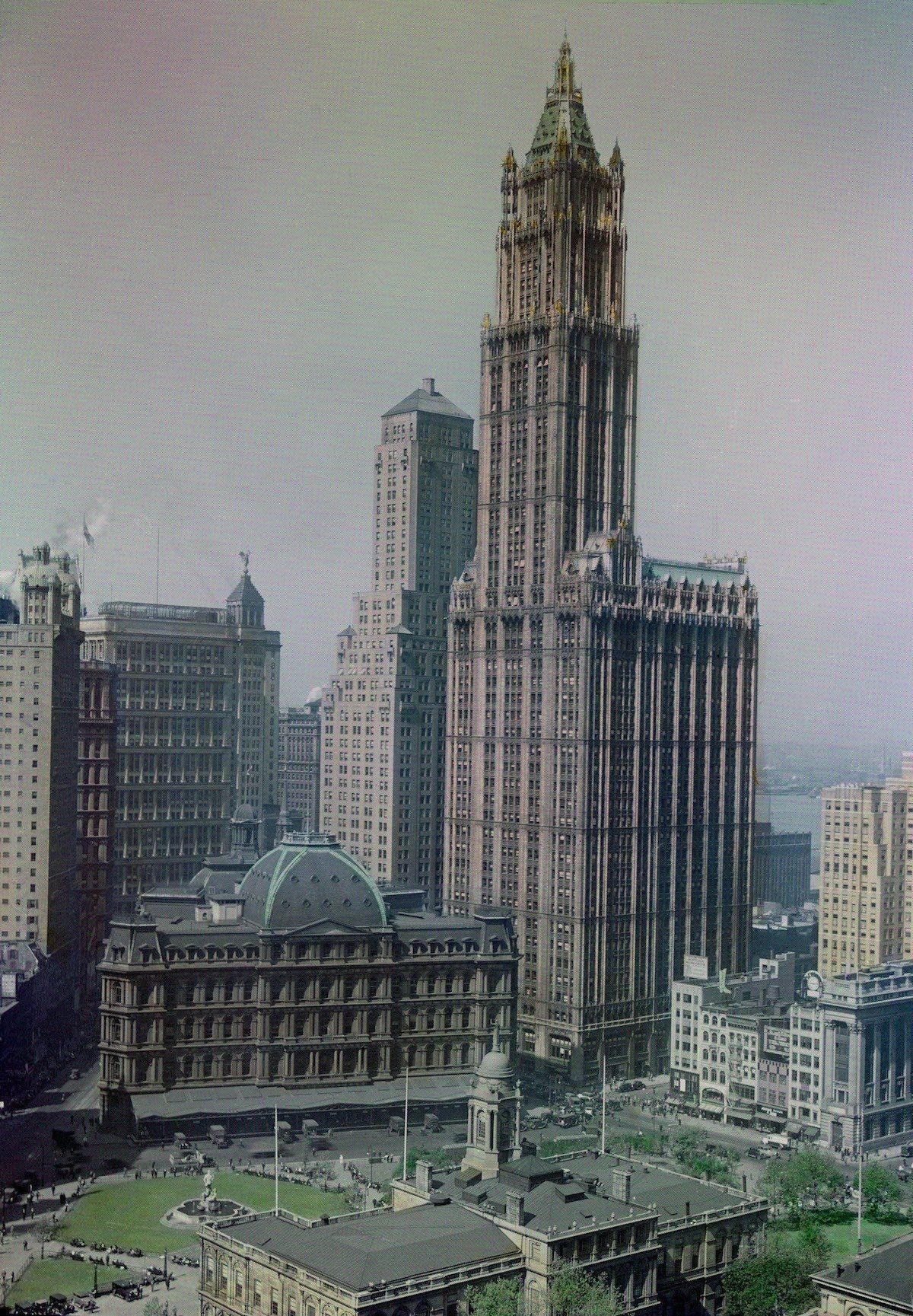 Autochromes, colour photography, New York, 1900s, photography