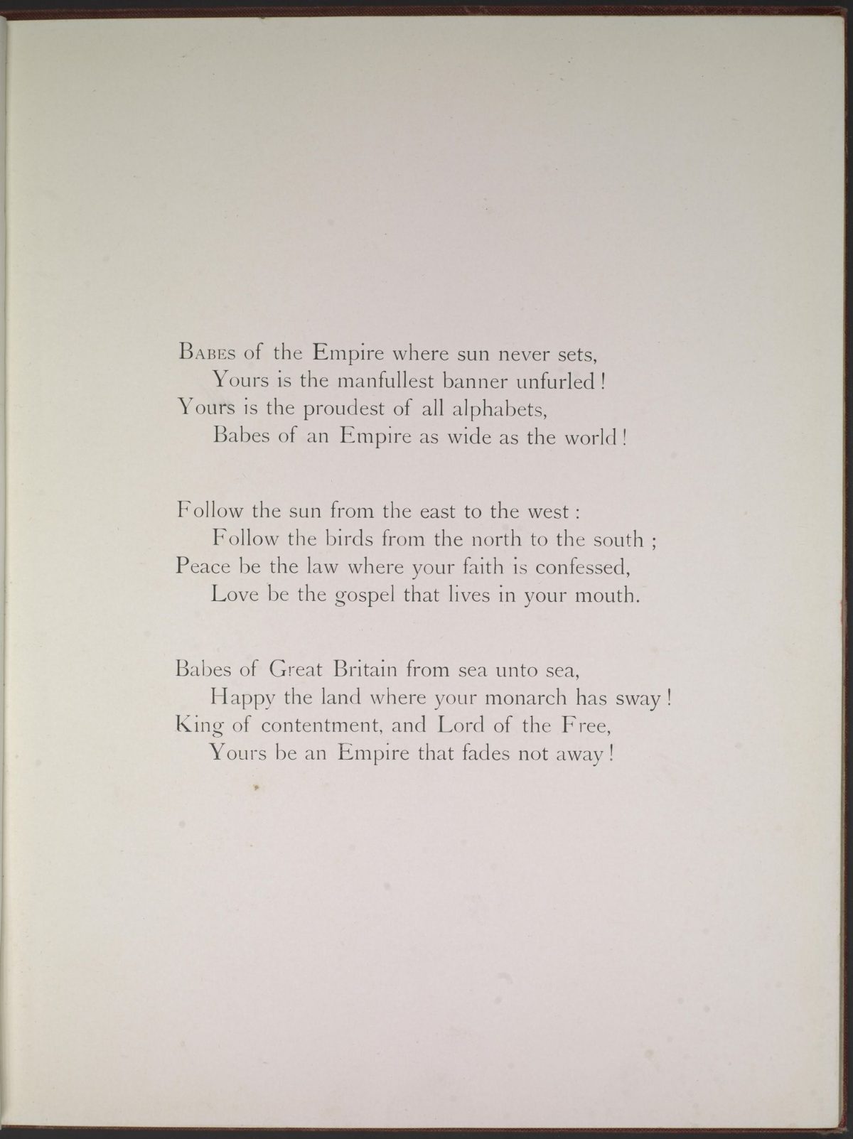 Babes of the Empire A-Z : An Alphabet for Young England - 1902 - Flashbak