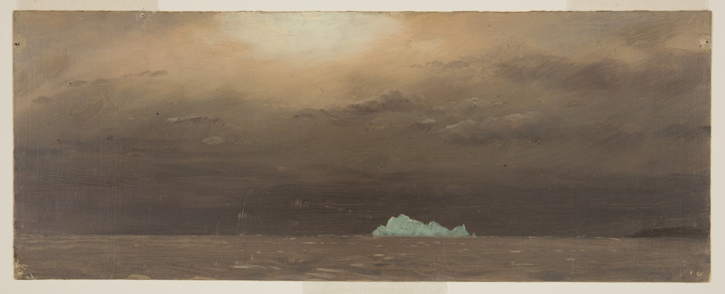 Frederic Edwin Church, Iceberg study, 1859