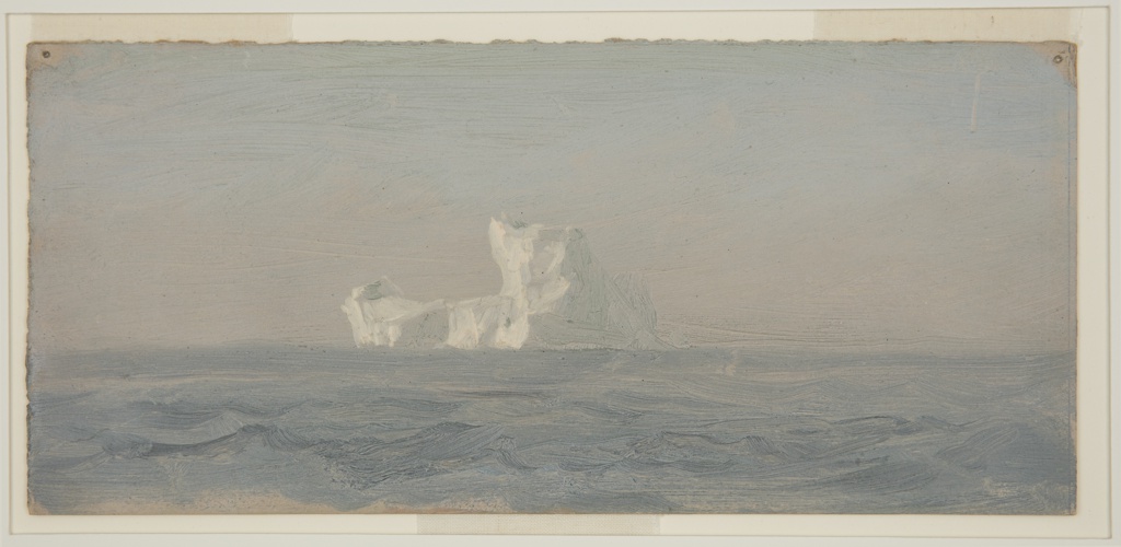 Frederic Edwin Church, Iceberg study, 1859