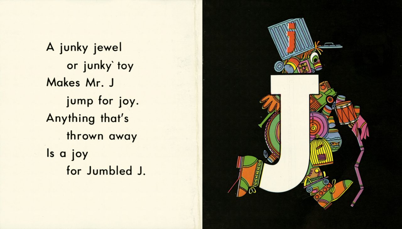 Psychedelic LETTER PEOPLE 1968