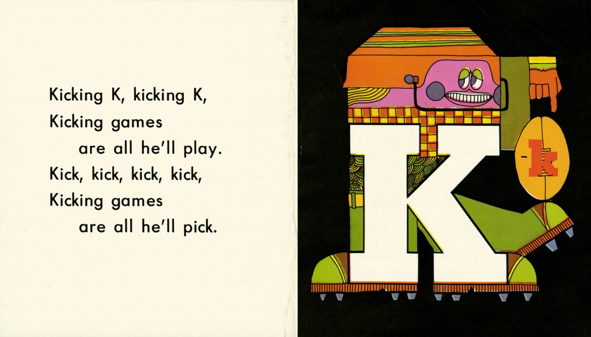 LETTER PEOPLE 1968 k - Flashbak