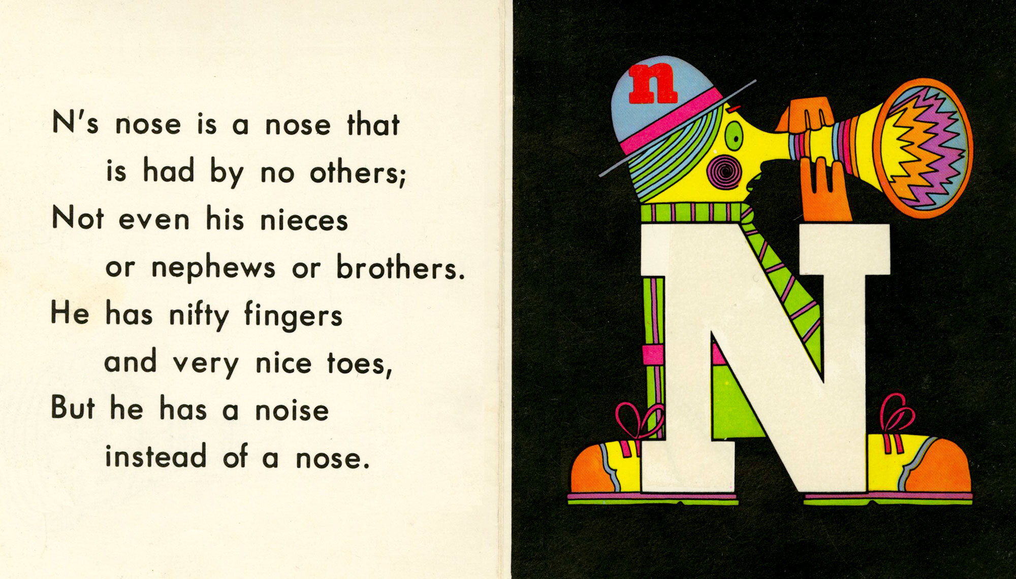 LETTER PEOPLE 1968 n - Flashbak