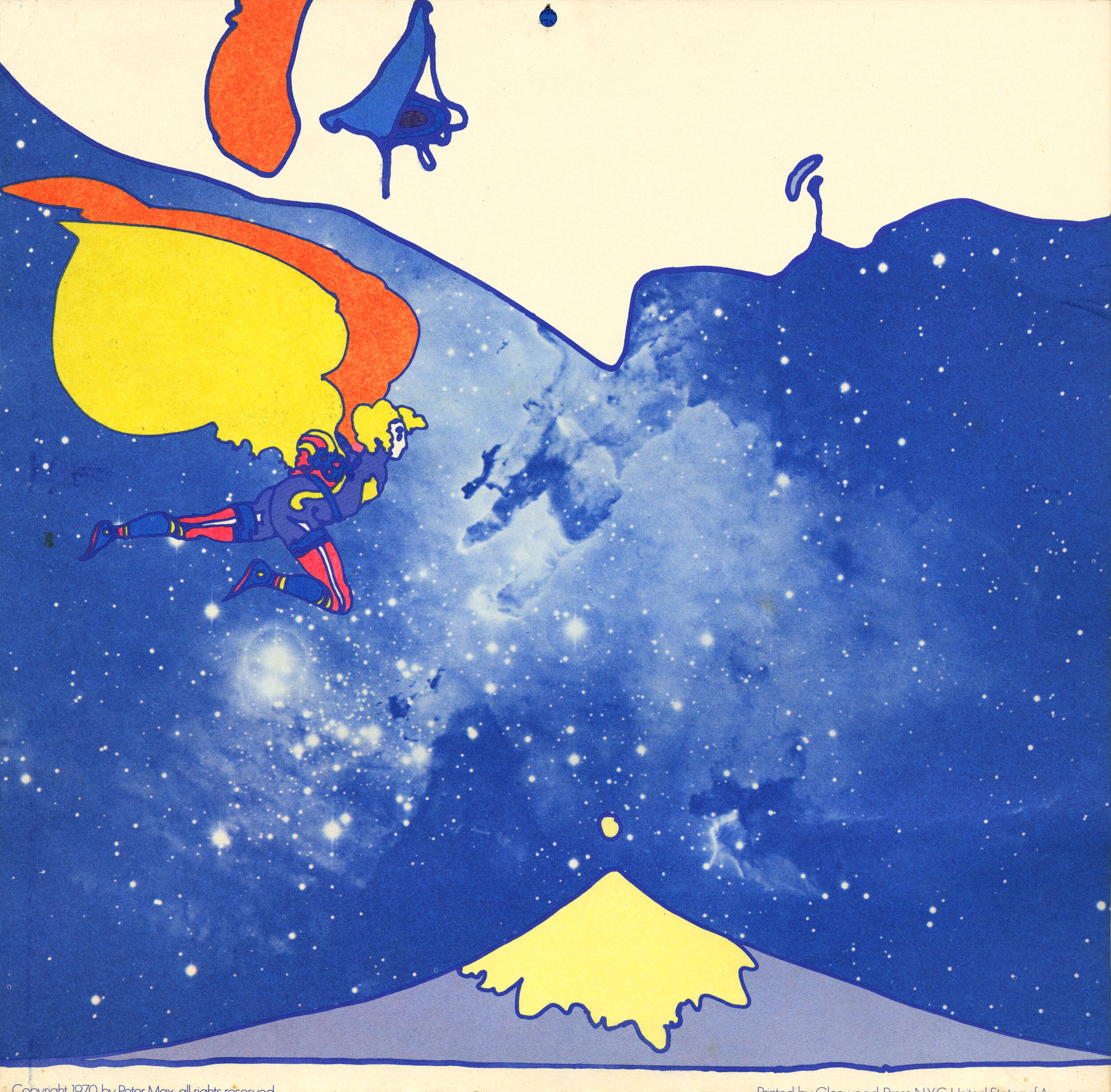 PETER MAX ASTROLOGICALENDAR ☜ Peter Max. Grosset & Dunlap, 1970s