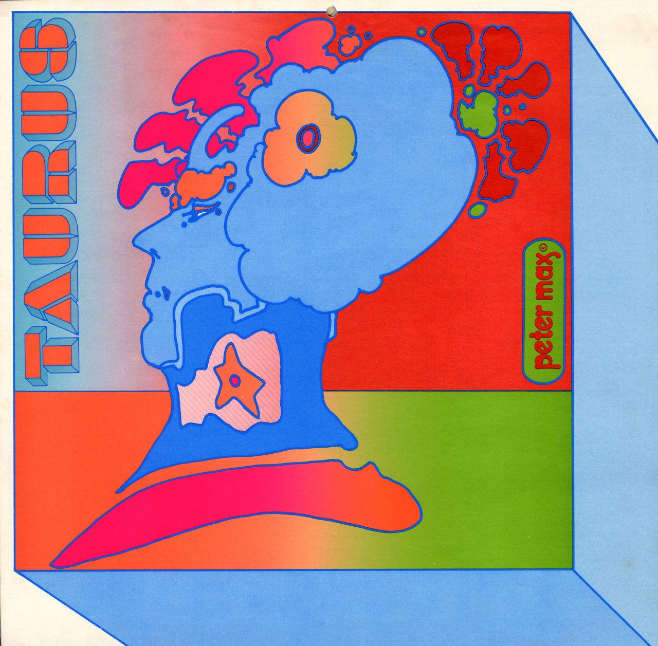 Peter Max's Dazzling Cosmic Astrologicalendar - 1970 - Flashbak