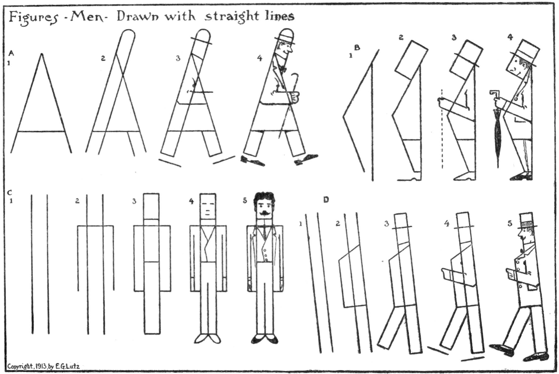 What to Draw and How to Draw it by EG Lutz, 1913