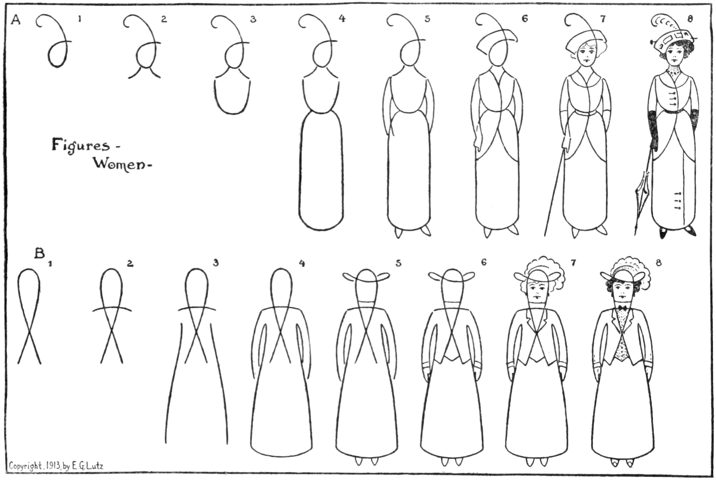 What to Draw and How to Draw it by EG Lutz, 1913