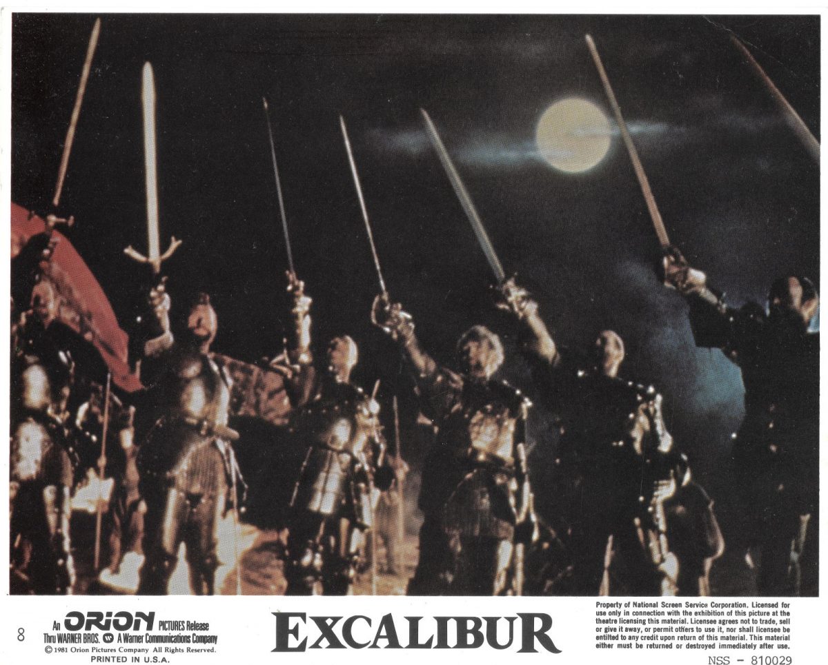 John Boorman, Excalibur, Patrick Stewart, Nicholas Clay, film, myth